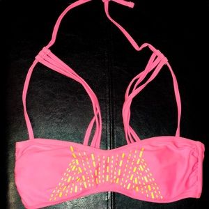 Woman’s strappy bikini top